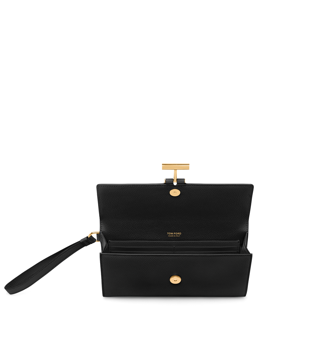 GRAIN LEATHER TARA POUCH image number 3