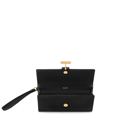 GRAIN LEATHER TARA POUCH image number 3