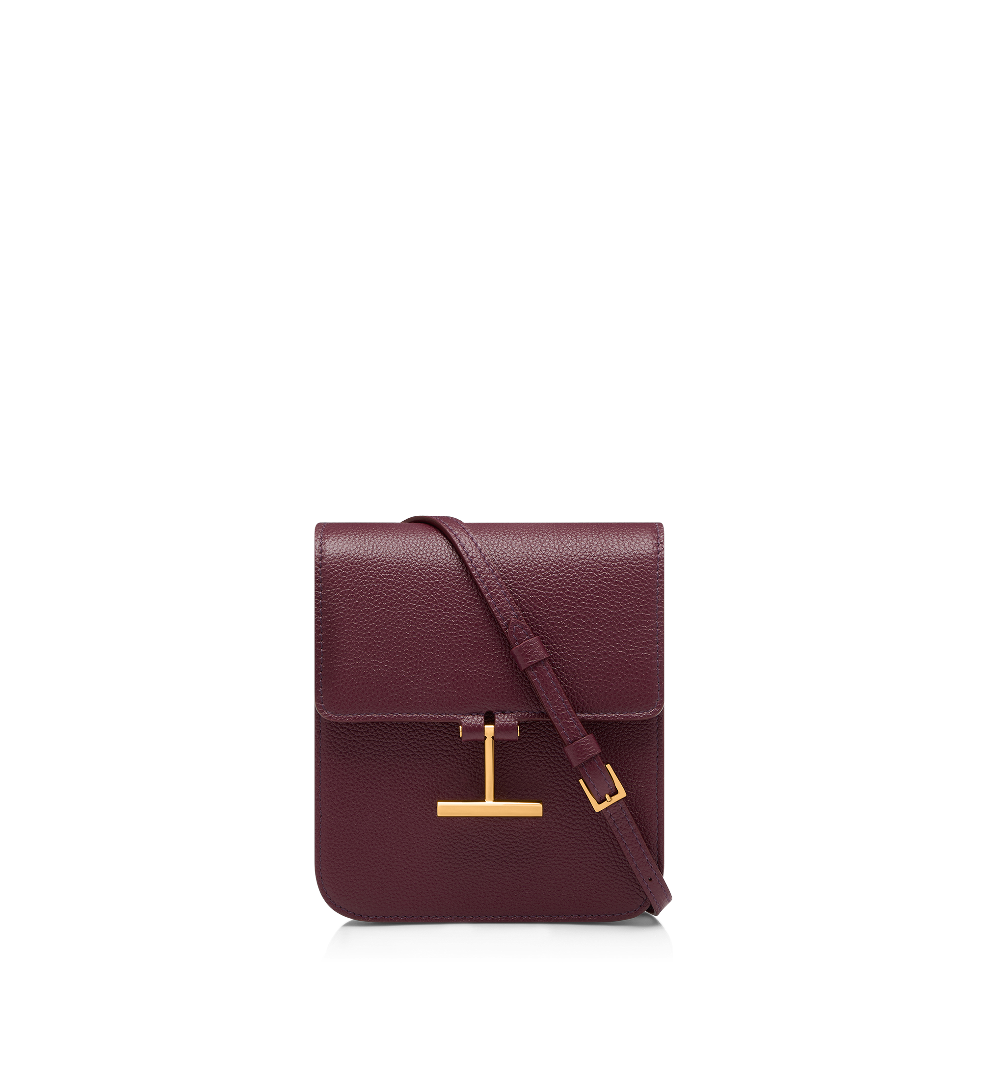GRAIN LEATHER TARA MINI BAG ON STRAP