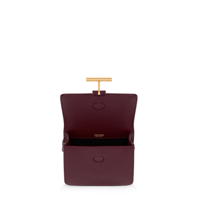GRAIN LEATHER TARA MINI BAG ON STRAP image number 3