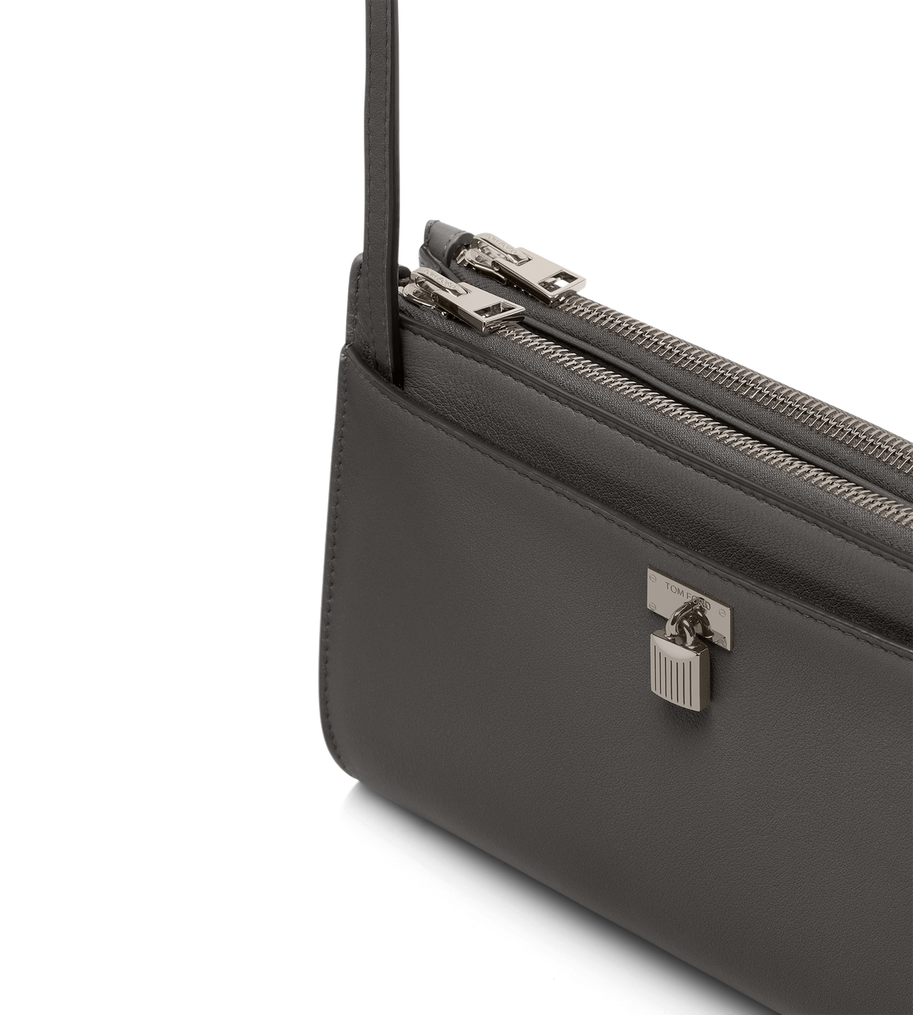 NATURAL GRAIN LEATHER PADLOCK MINI BAG ON STRAP image number 4