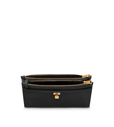 NATURAL GRAIN LEATHER PADLOCK MINI BAG ON STRAP image number 3