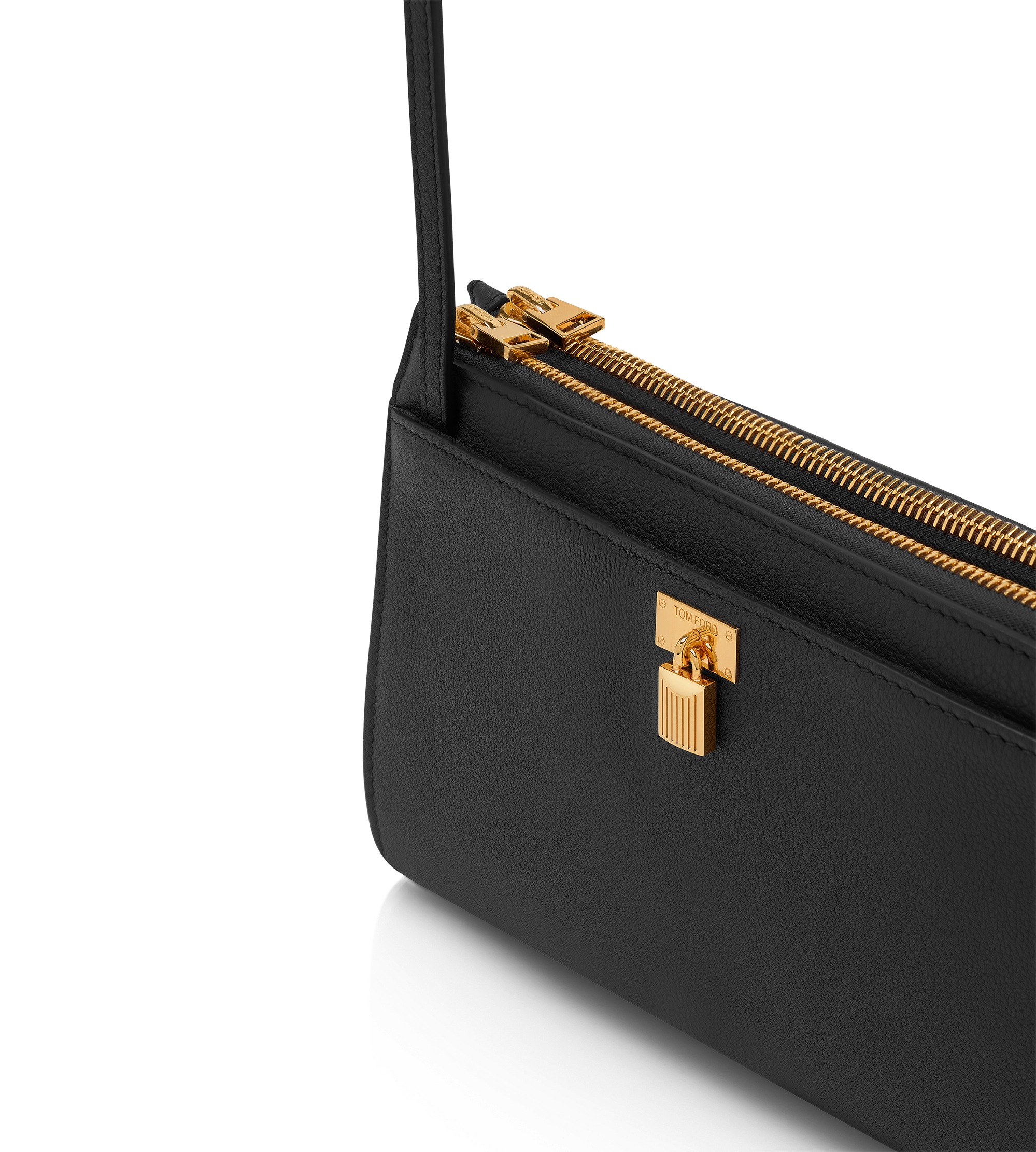 【関税＆送料込み】Tom Ford Natural Grain Leather Padlock M NATURAL GRAIN LEATHER PADLOCK MINI BAG ON STRAP | Tom Ford