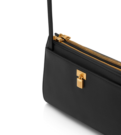 NATURAL GRAIN LEATHER PADLOCK MINI BAG ON STRAP image number 4