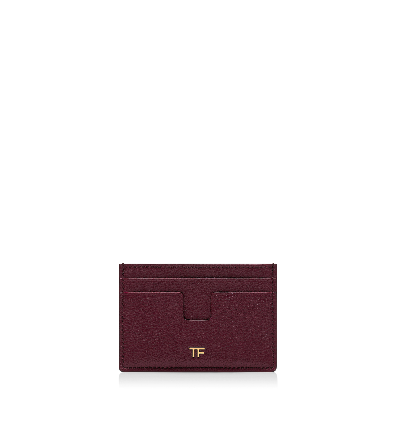 GRAIN LEATHER CLASSIC TF CARD HOLDER image number 0