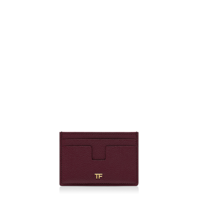 GRAIN LEATHER CLASSIC TF CARD HOLDER image number 0