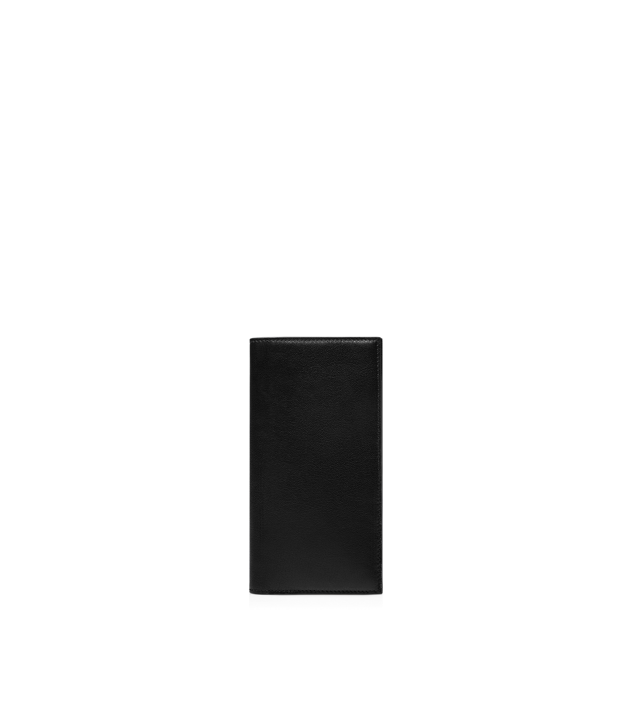 SUPPLE GRAIN LEATHER VERTICAL WALLET image number 0