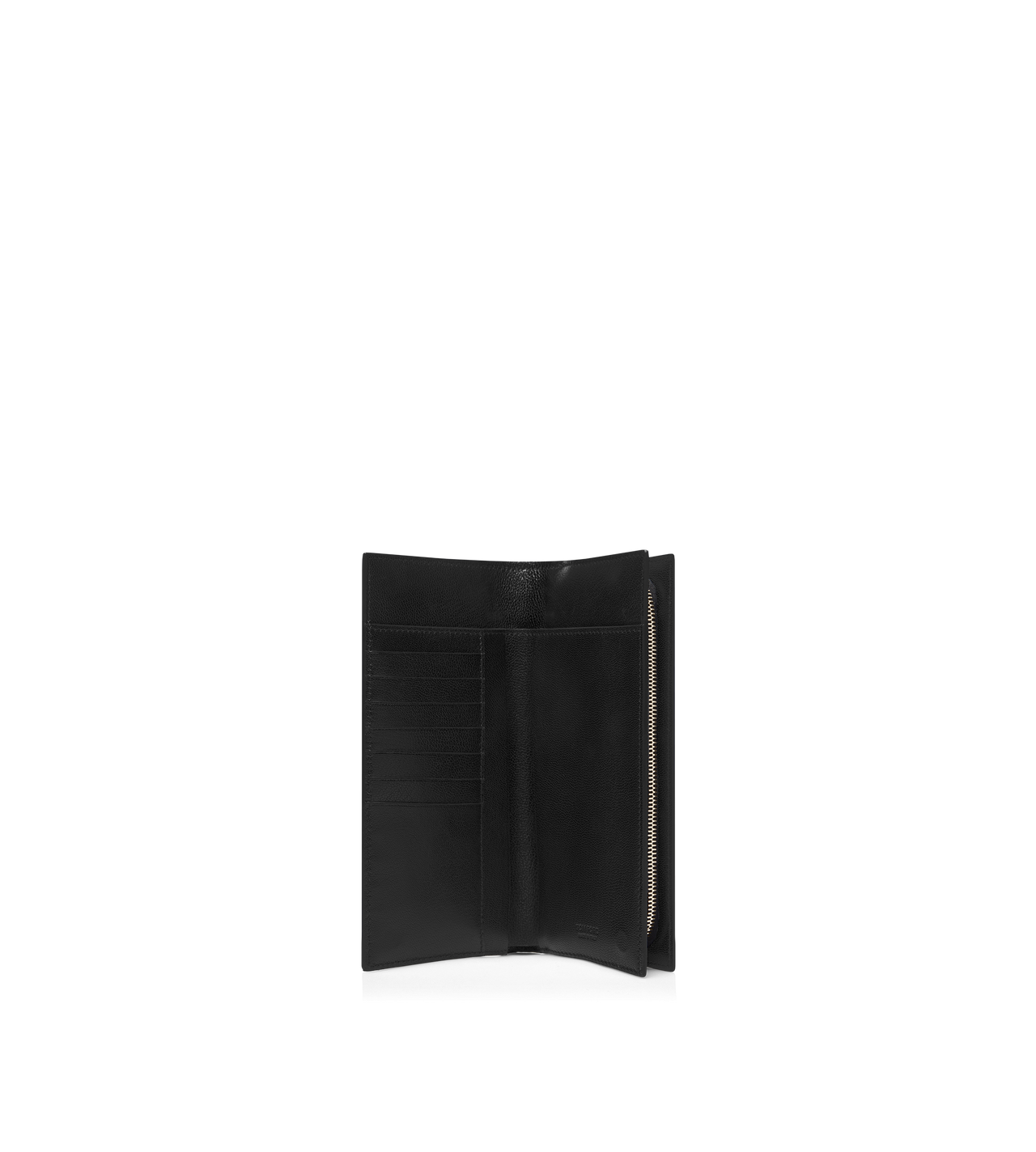 SUPPLE GRAIN LEATHER VERTICAL WALLET image number 1