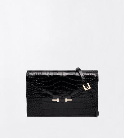 TOM FORD  BLACK SMALL LEATHER GOODS MINI BAG