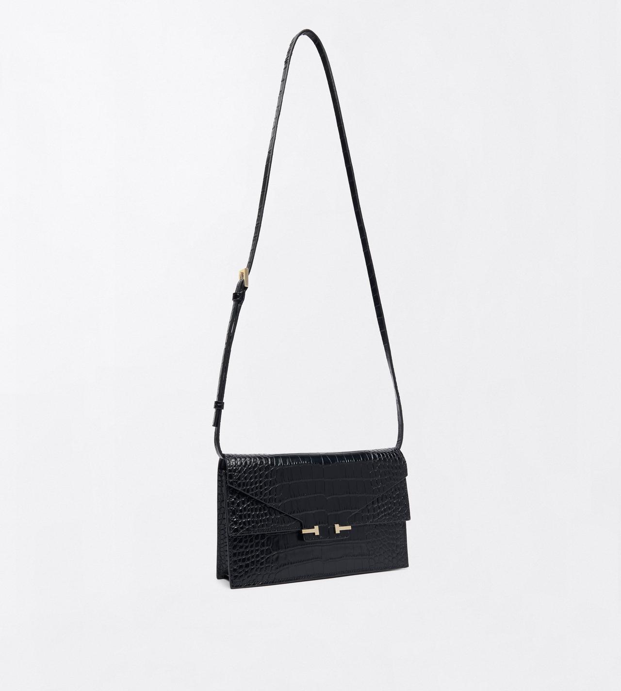 TOM FORD  BLACK SMALL LEATHER GOODS MINI BAG