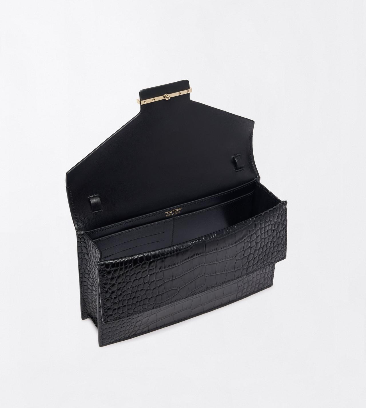 TOM FORD  BLACK SMALL LEATHER GOODS MINI BAG