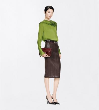 TOM FORD  LOST CHERRY SMALL LEATHER GOODS MINI BAG