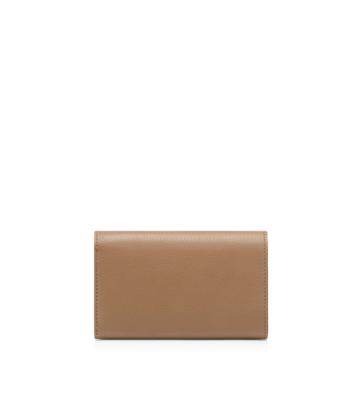 SUPPLE GRAIN LEATHER AUBE COMPACT WALLET image number 2