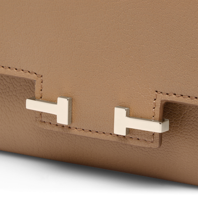 SUPPLE GRAIN LEATHER AUBE COMPACT WALLET image number 3