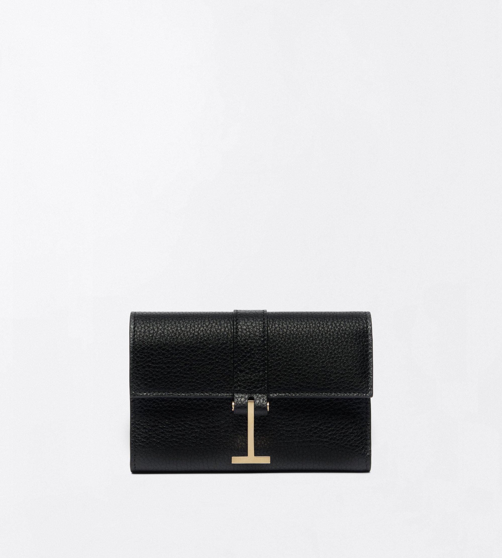 GRAIN LEATHER KARA COMPACT WALLET