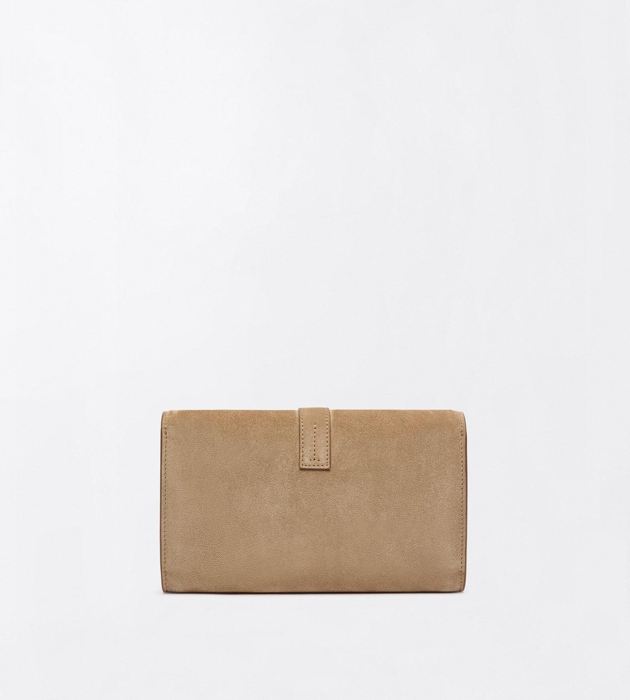 TOM FORD LEATHER AMPHORA SUEDE LEATHER KARA WALLET ON STRAP