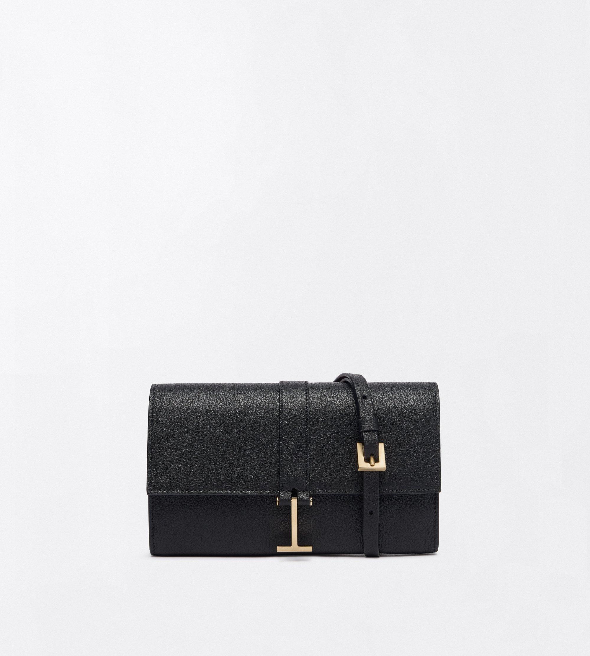 GRAIN LEATHER KARA WALLET ON STRAP
