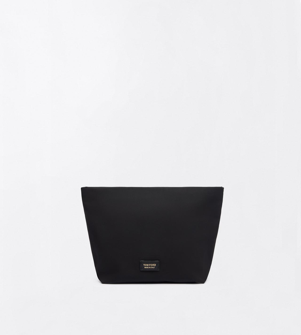 TOM FORD POLYESTER BLACK TROUSSE DE MAQUILLAGE EN TISSU TECHNIQUE C&Ocirc;TEL&Eacute;