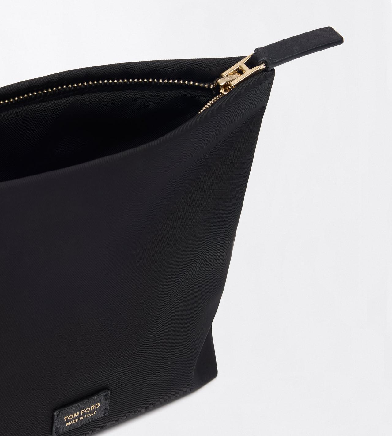 TOM FORD POLYESTER BLACK TROUSSE DE MAQUILLAGE EN TISSU TECHNIQUE C&Ocirc;TEL&Eacute;