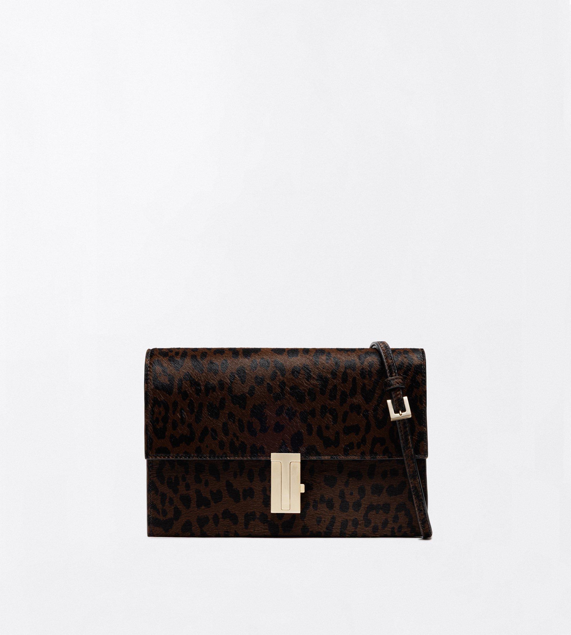 LEOPARD PRINT HAIR CALF MIA MINI BAG