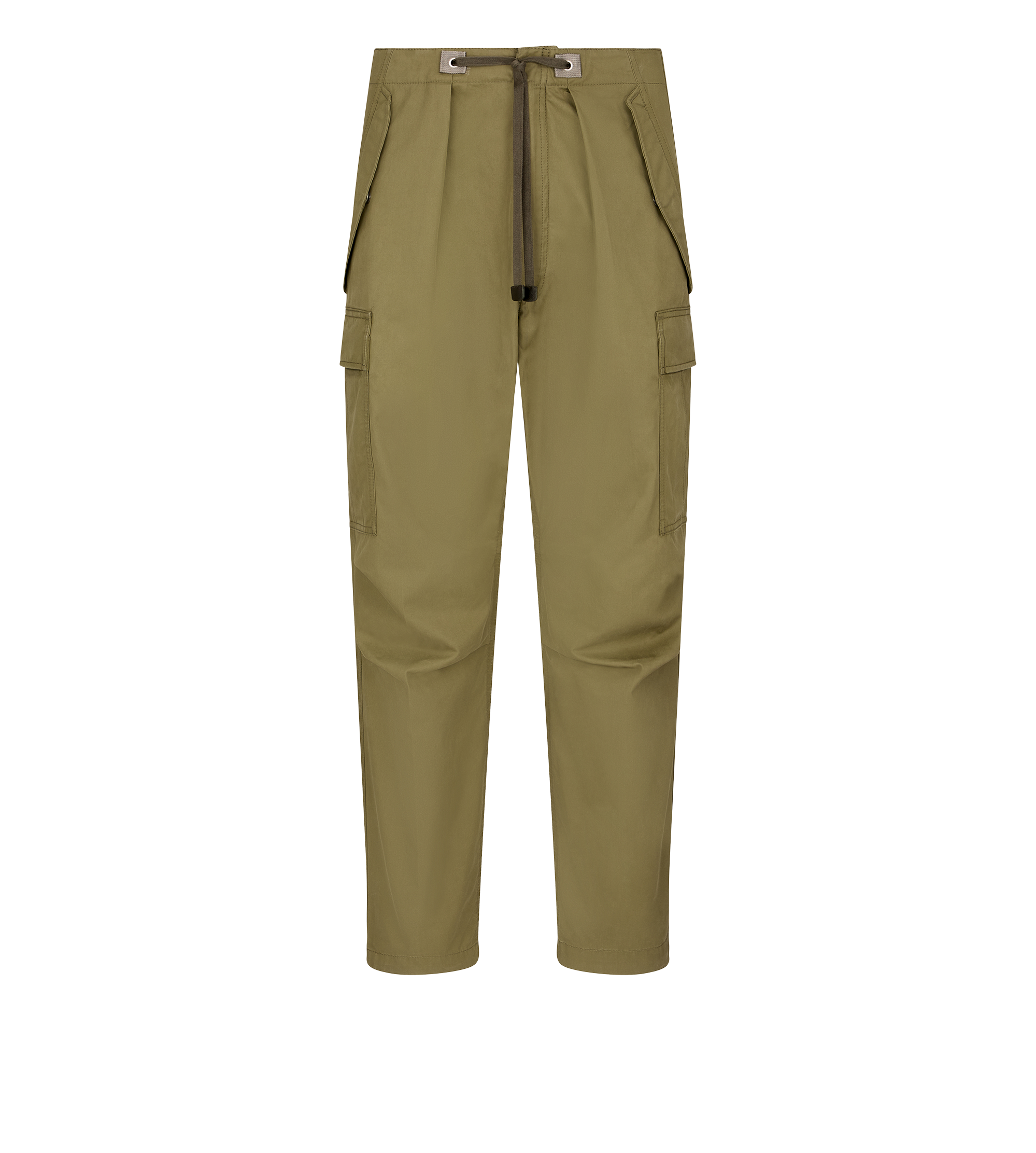 Enzyme cotton twill cargo pants in green - Tom Ford