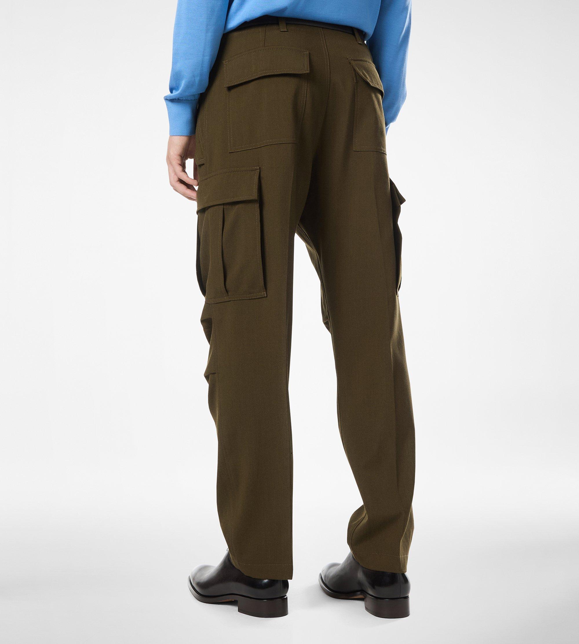 WOOL CASHMERE SILK REPS CARGO PANT | TOM FORD Fashion