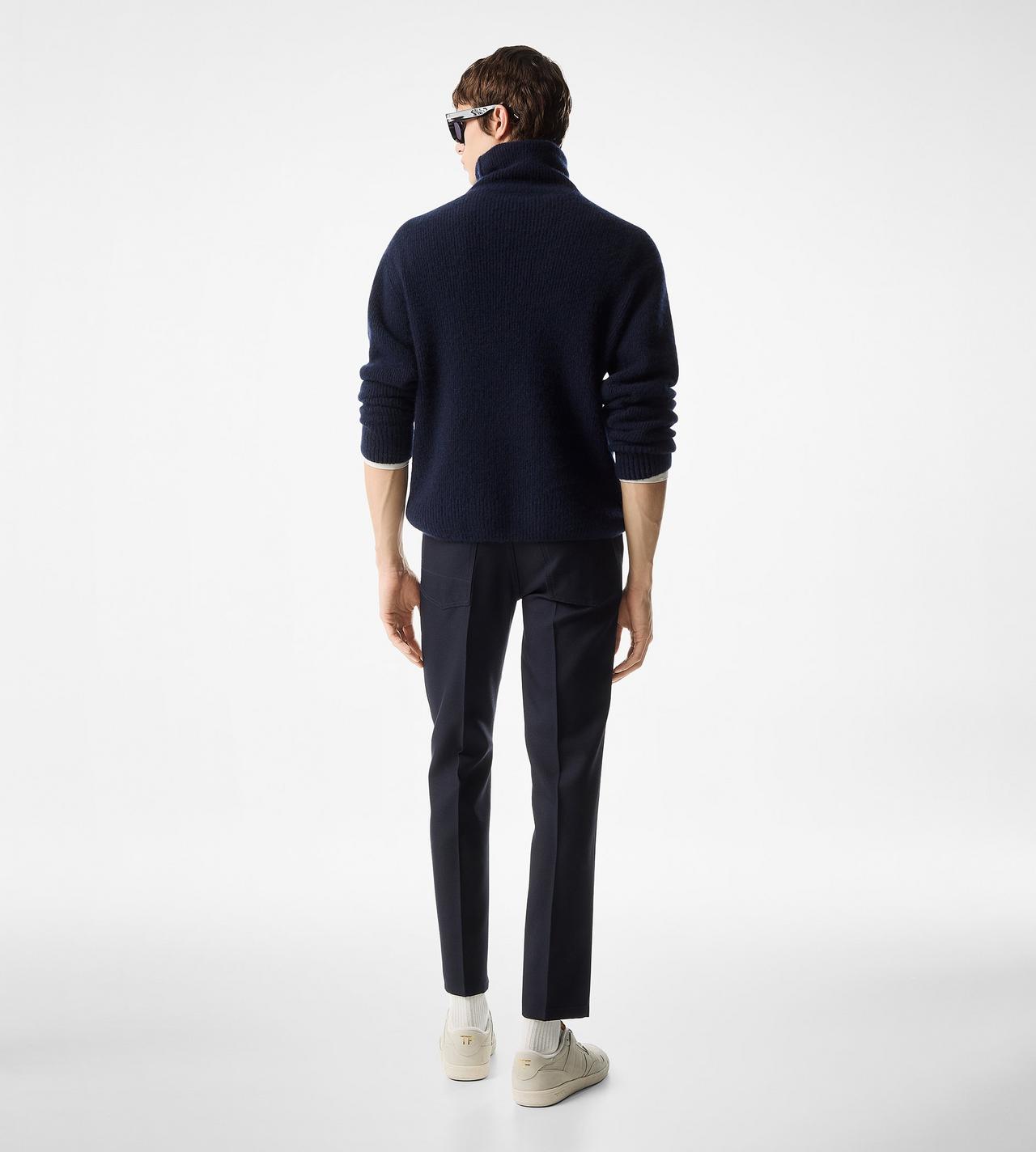 WOOL BLEND TWILL JEAN