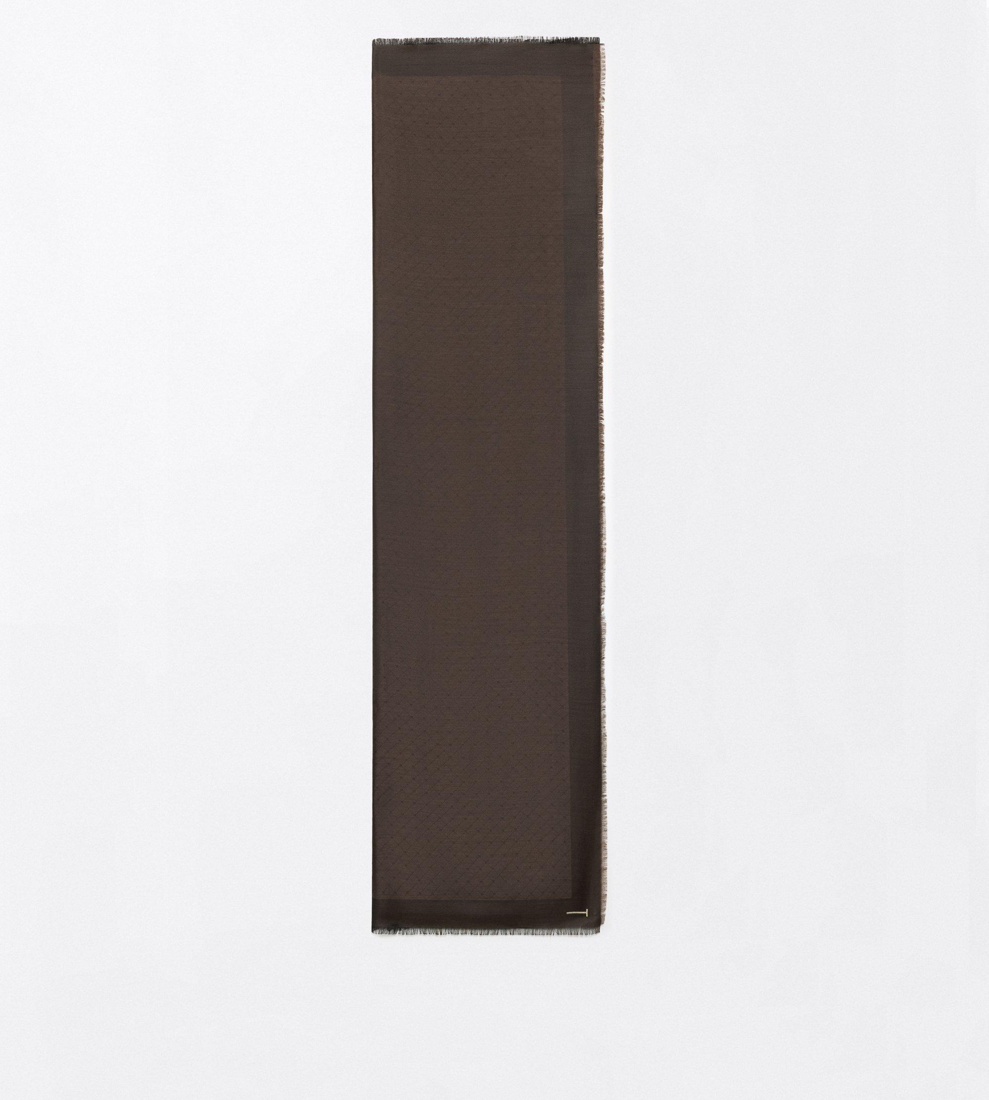 TF ALL OVER LOGO SILK CASHMERE SHAWL