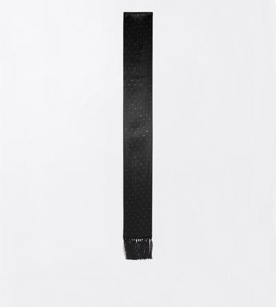 TOM FORD  BLACK SOFT ACCESSORIES SCARF
