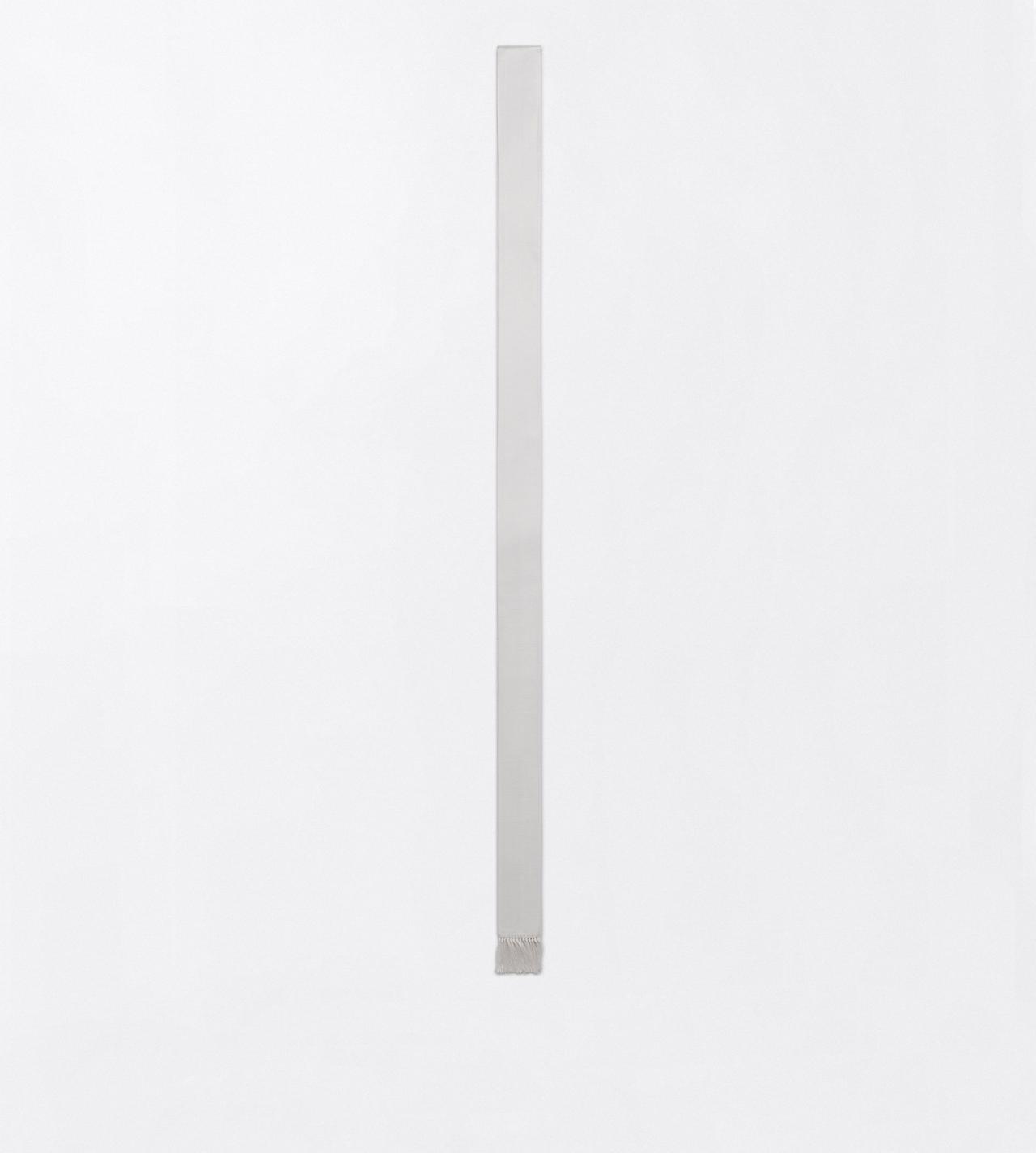 TOM FORD SILK OFF WHITE SILK FAILLE SCARF