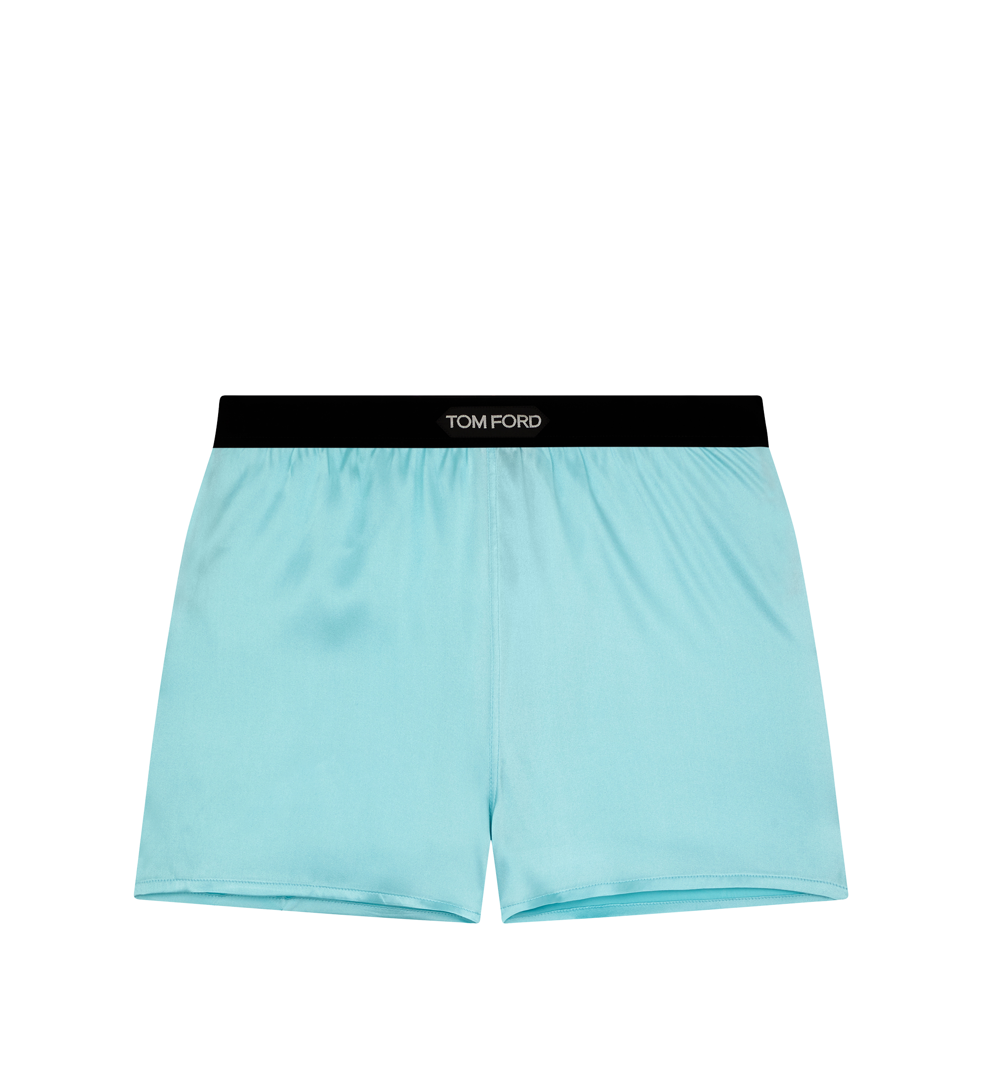 STRETCH SILK SATIN BOXER SHORTS