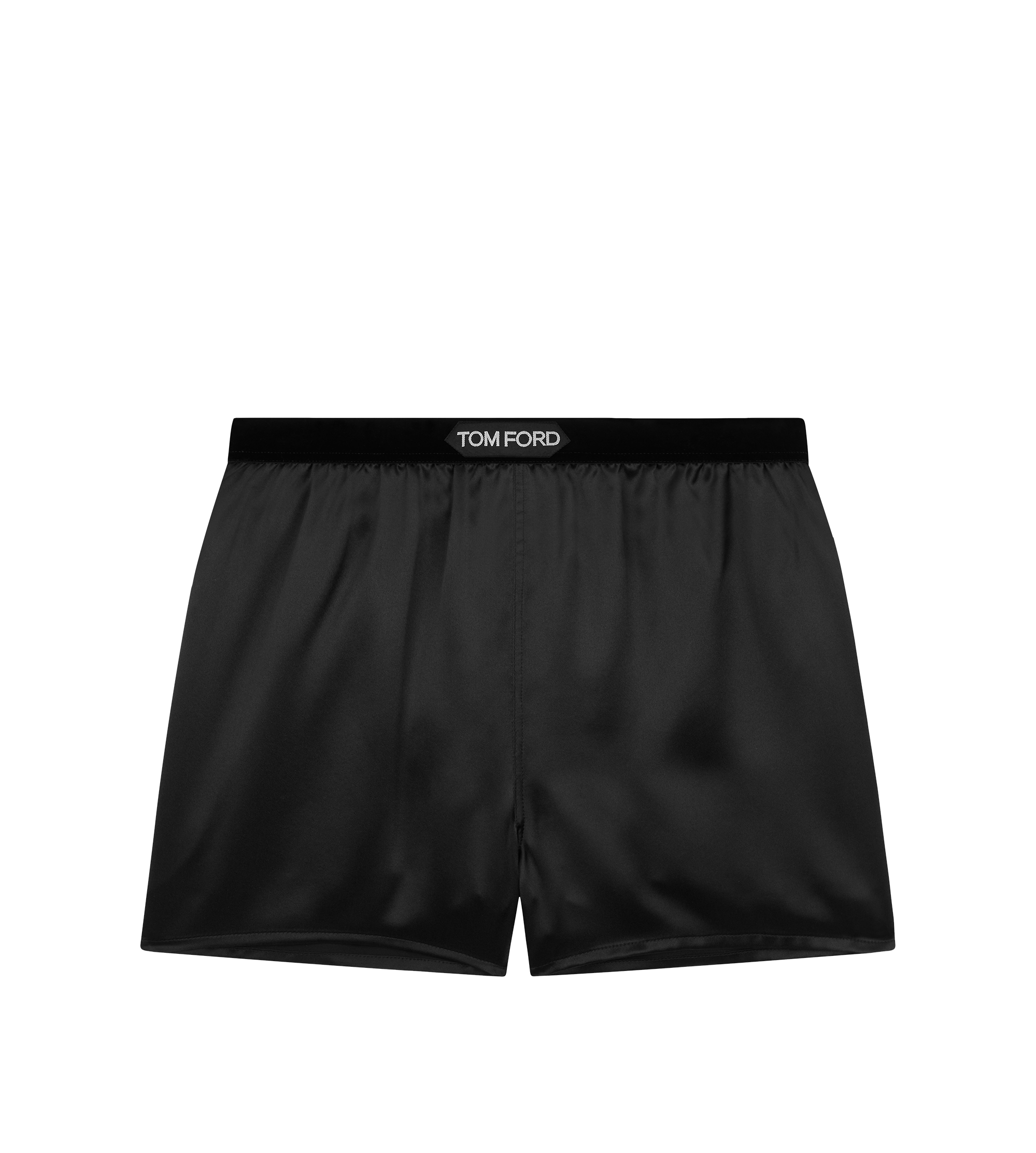 Silk Blend Boxer Briefs in Black - Tom Ford