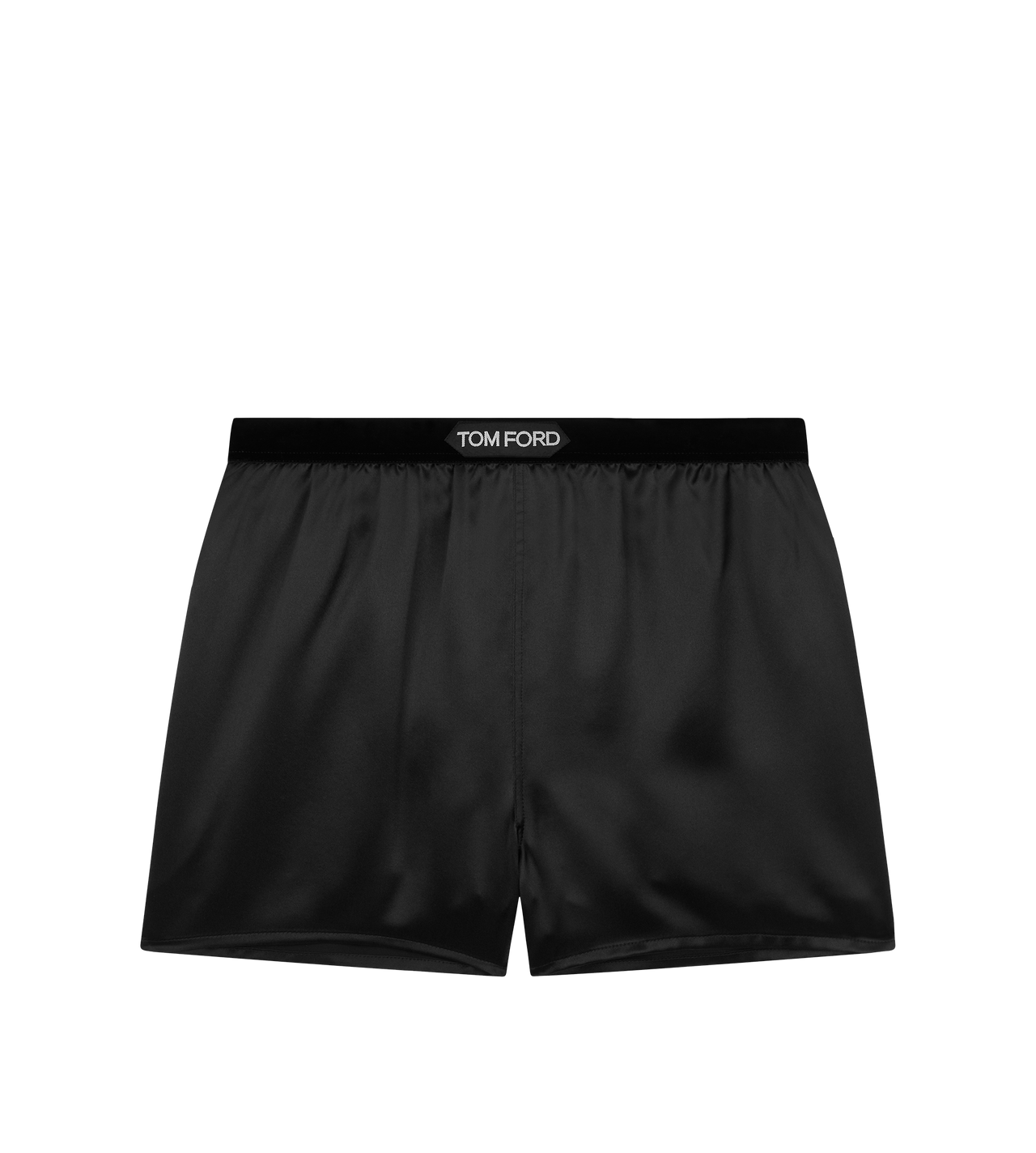 STRETCH SILK SATIN BOXER SHORTS  image number 0