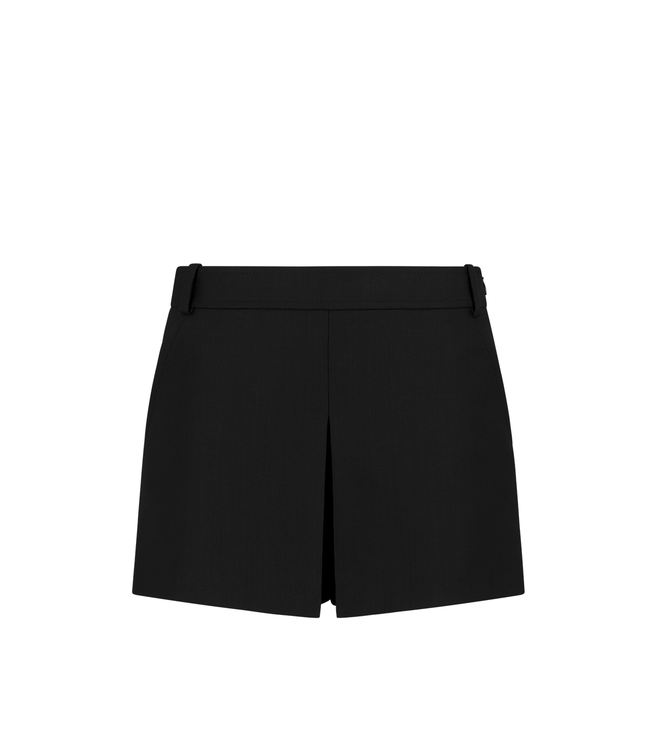 SILK BLEND TAILORED PLEATED SKORT image number 0