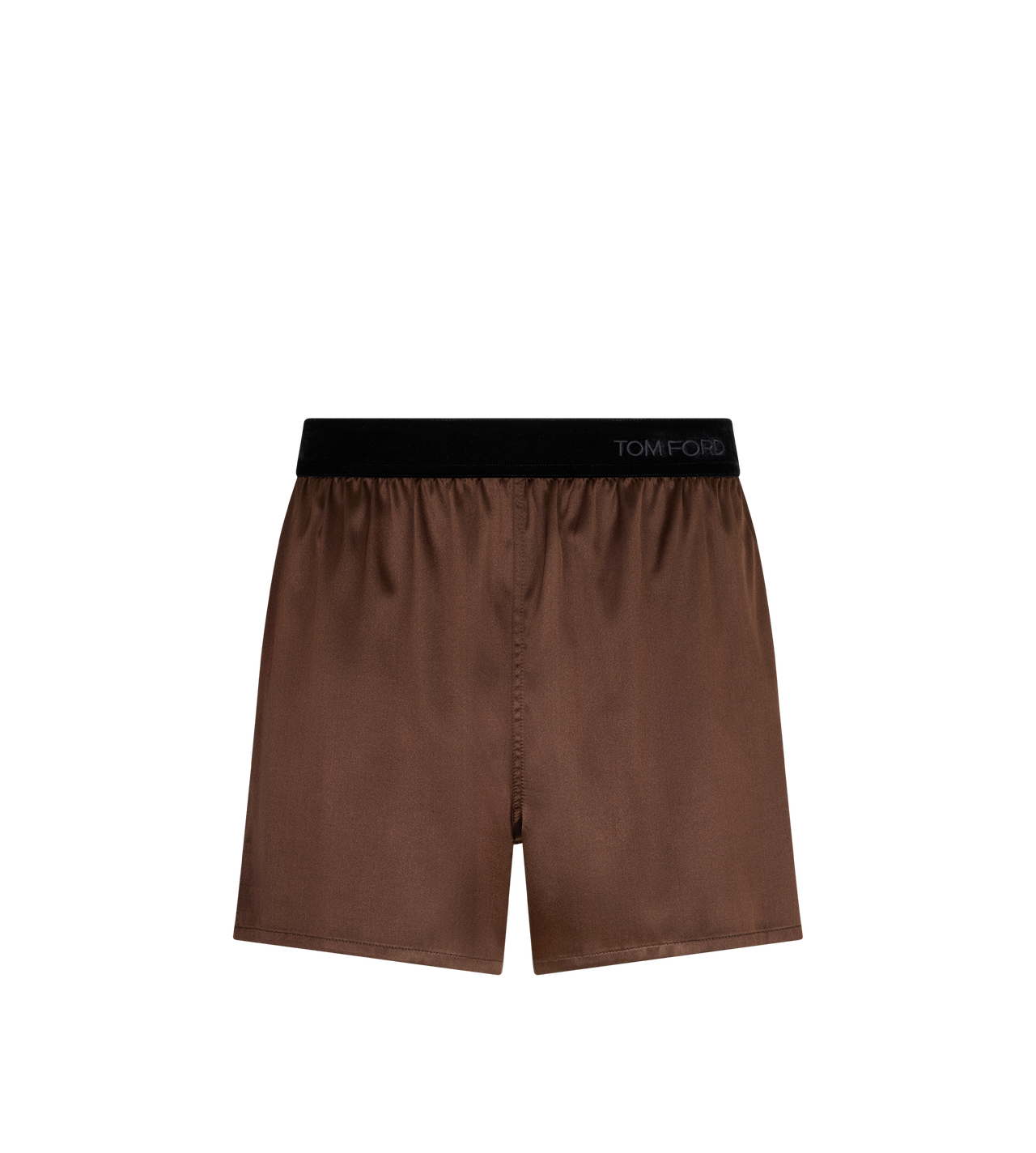 STRETCH SILK SATIN PJ SHORTS image number 0