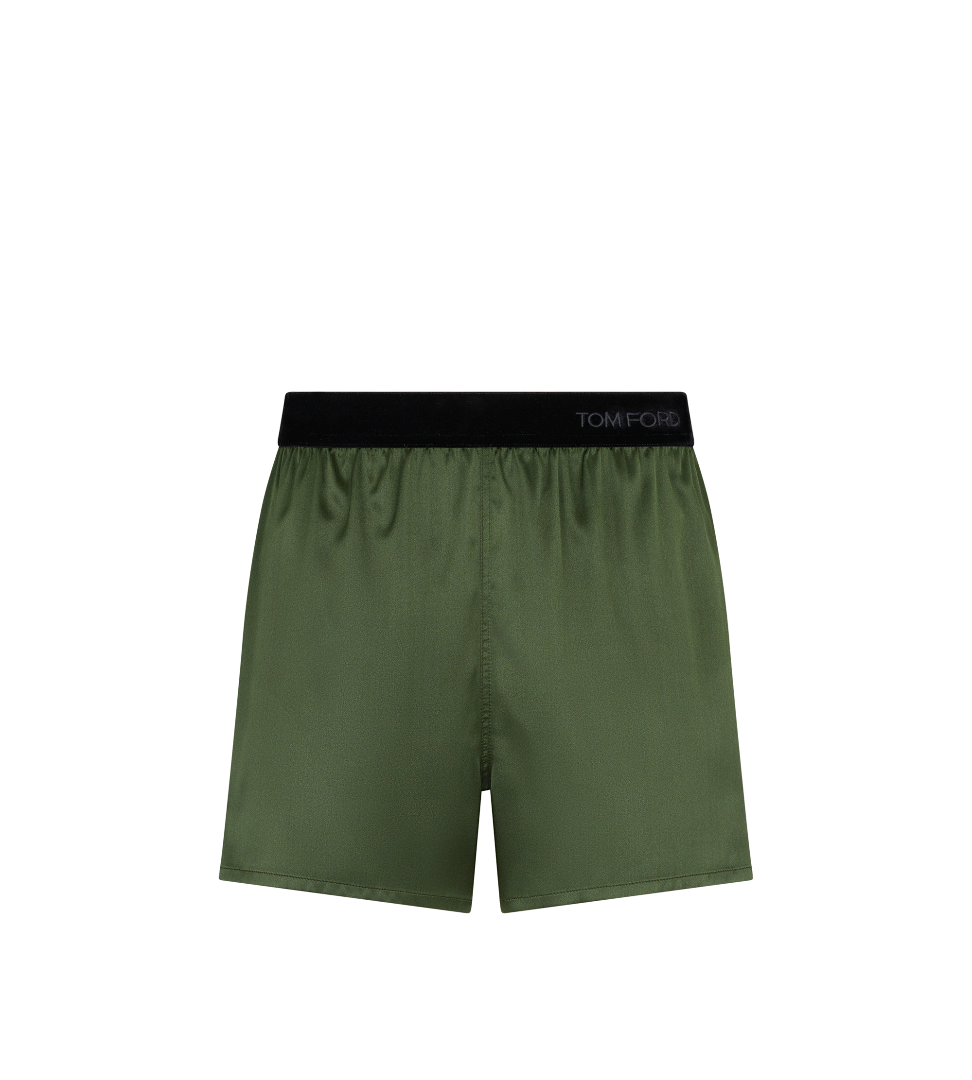 PANTALONCINI STILE PIGIAMA IN RASO DI SETA STRETCH