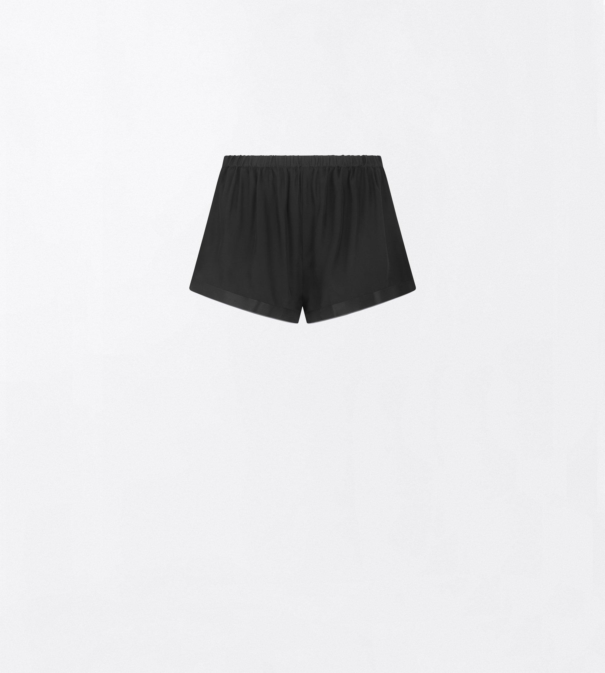 PEACH-FEEL SILK SATIN MINI SHORTS