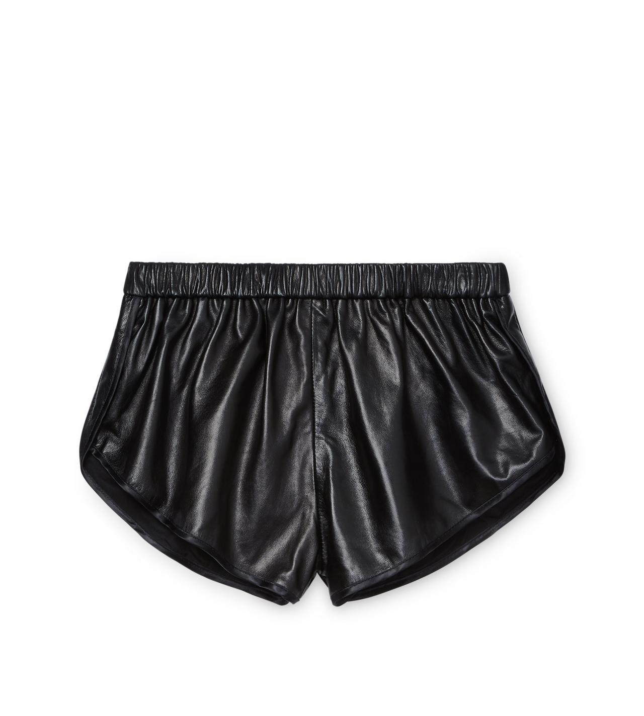 Leather running outlet shorts