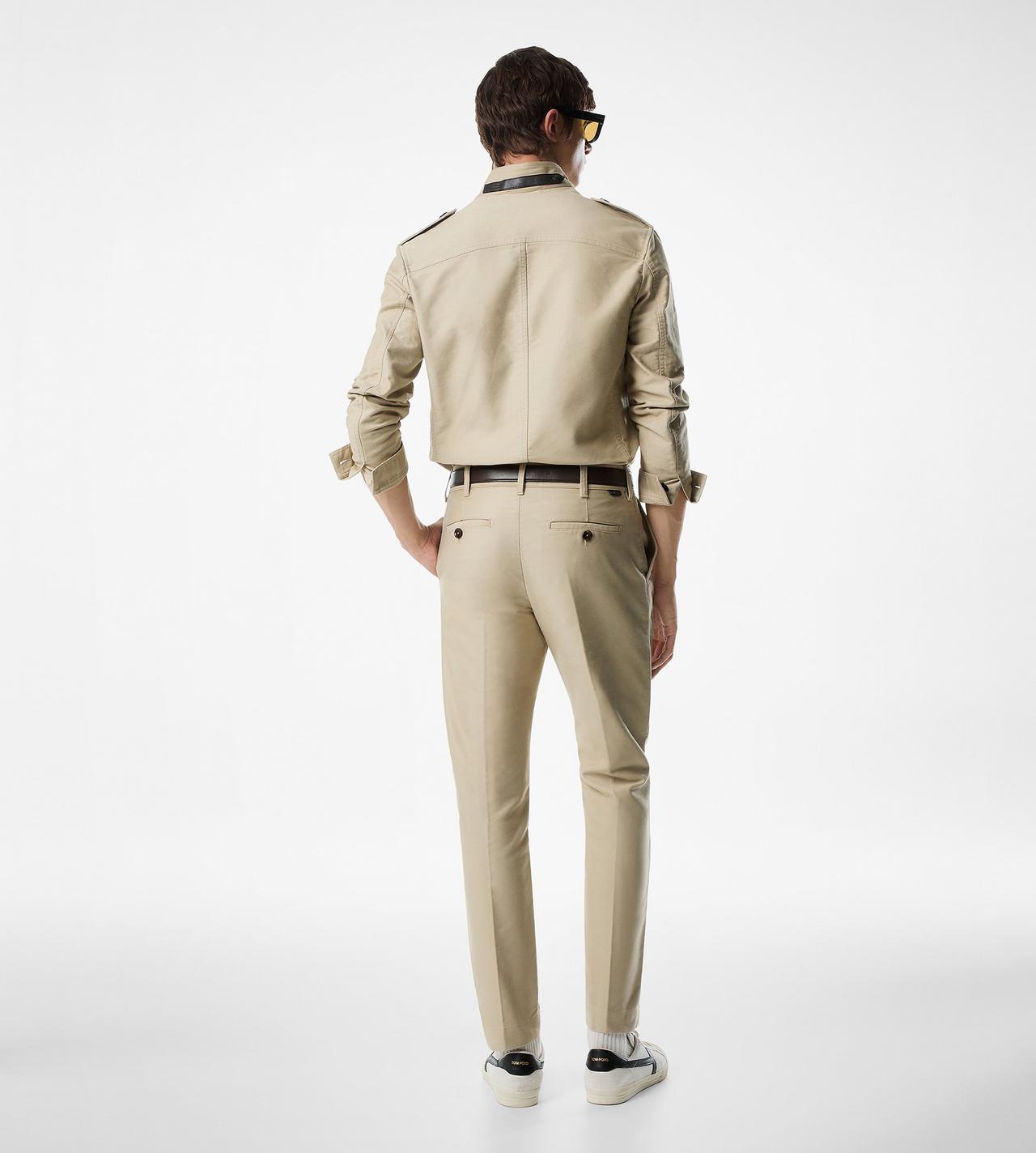 COTTON SATIN CHINO image number 2