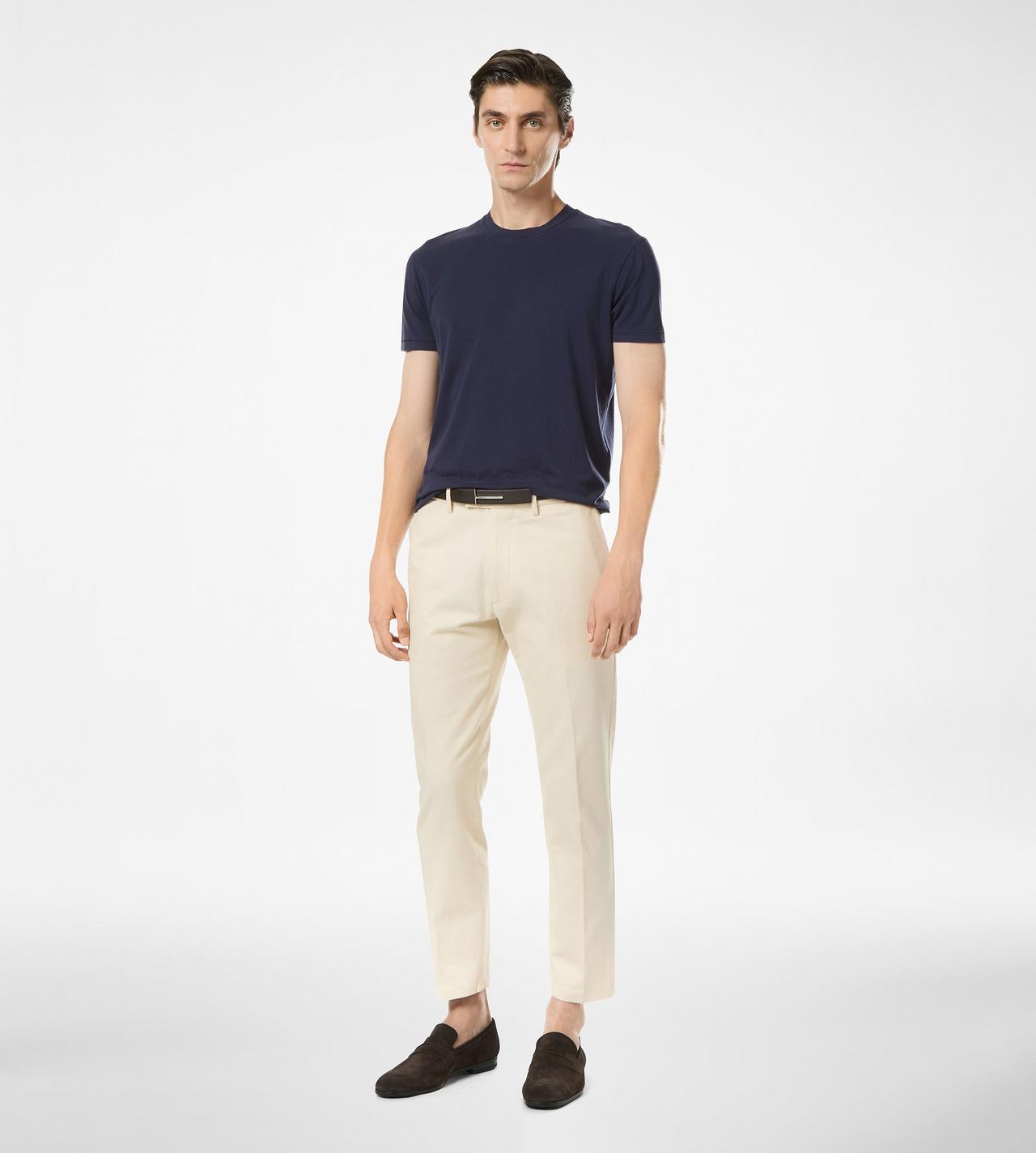 BRUSHED COTTON DRILL CHINO image number 2