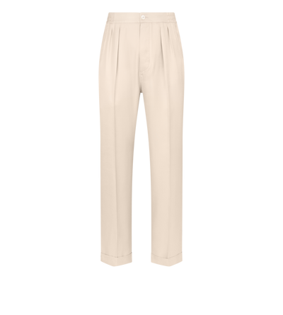 LUXURY SILK TWILL LOUNGE PANT image number 0