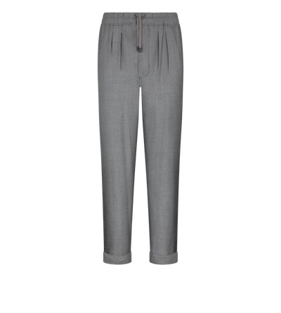 YARN DYED SILK LIGHT PANT image number 0