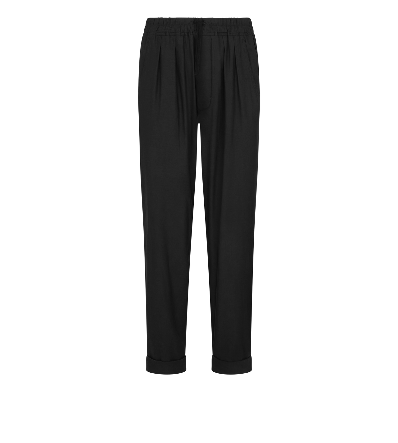 COTTON SILK FLUID TWILL LIGHT PANT image number 0
