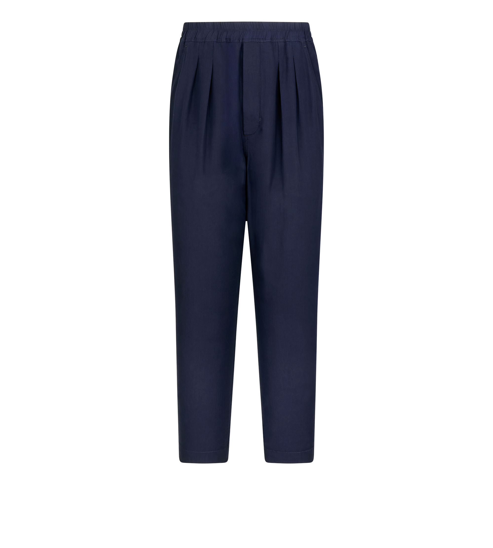 LYOCELL LIGHTWEIGHT PLEATED LOUNGE PANT