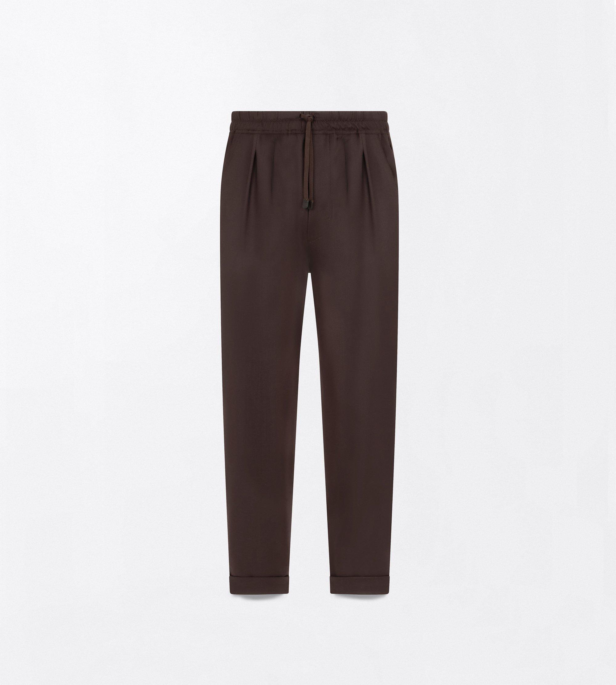 PURE CASHMERE TWILL LIGHT PANTS