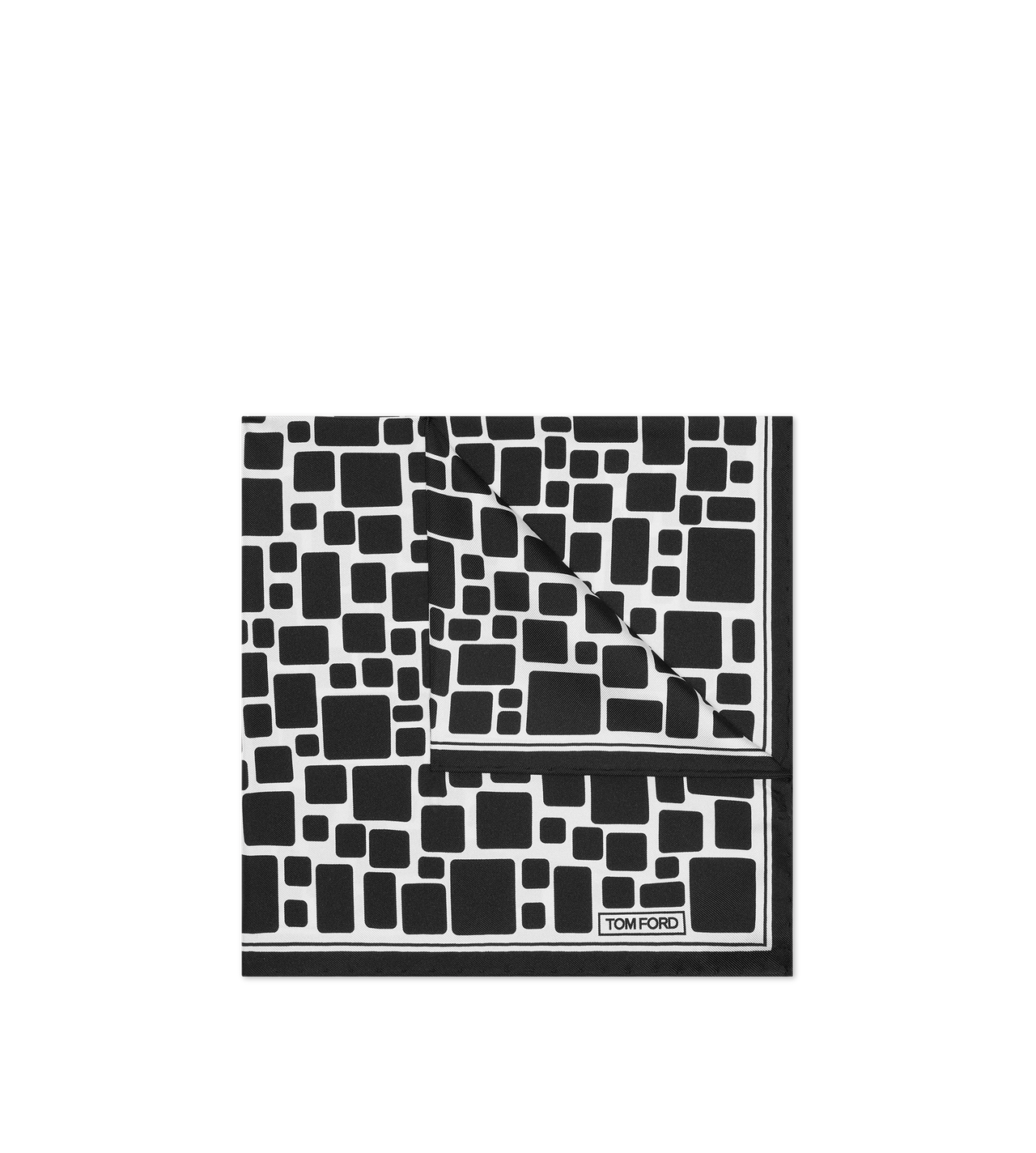 SQUARES FRAME POCKET SQUARE image number 1