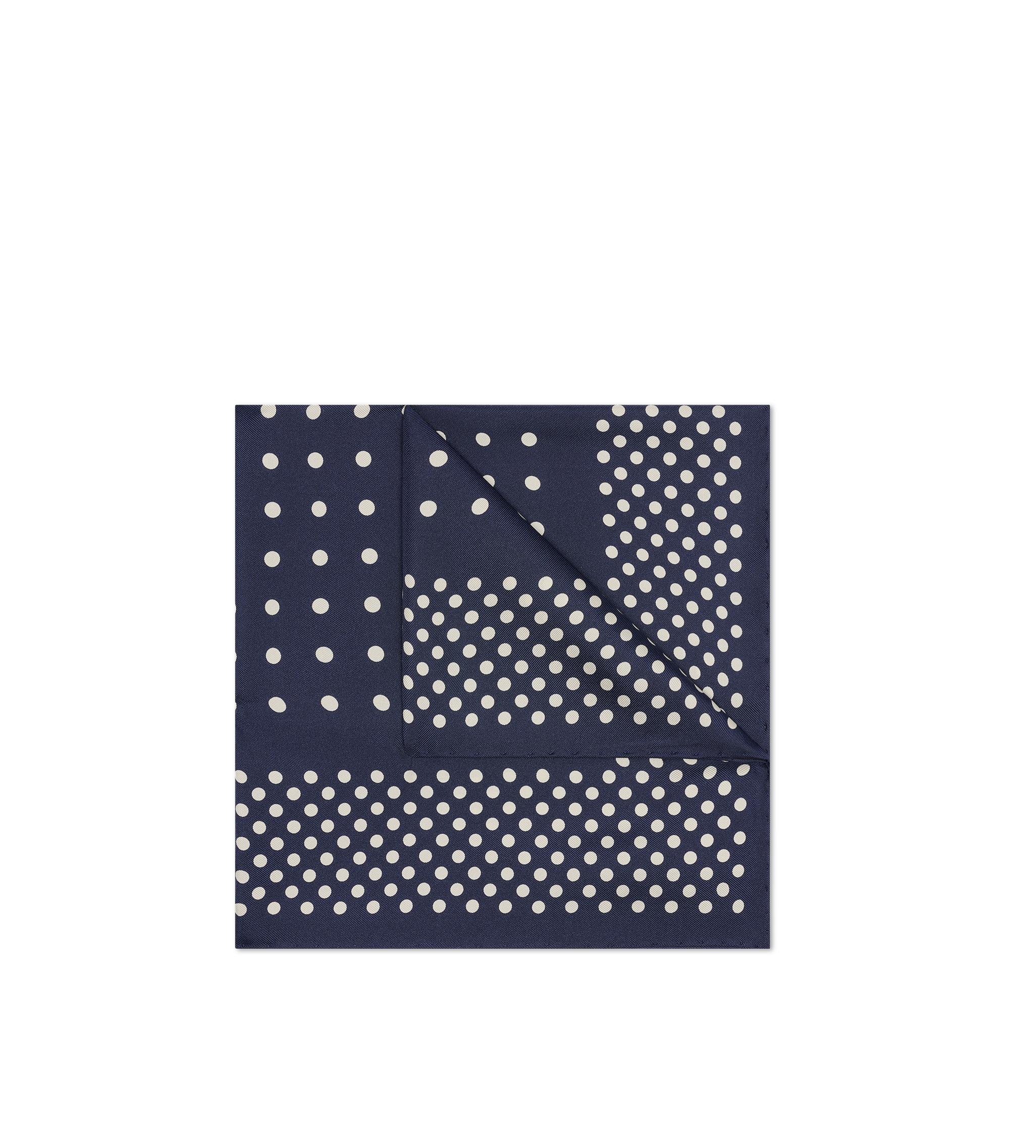 POLKA DOT FRAME POCKET SQUARE