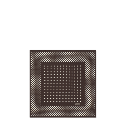POLKA DOT FRAME POCKET SQUARE image number 0