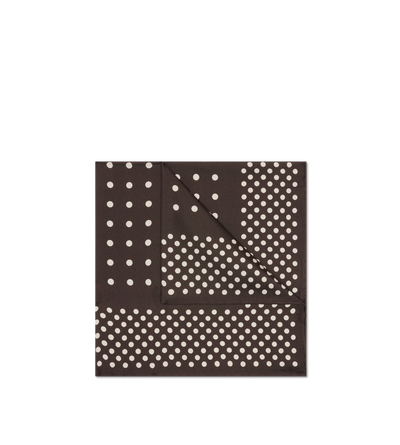 POLKA DOT FRAME POCKET SQUARE image number 1