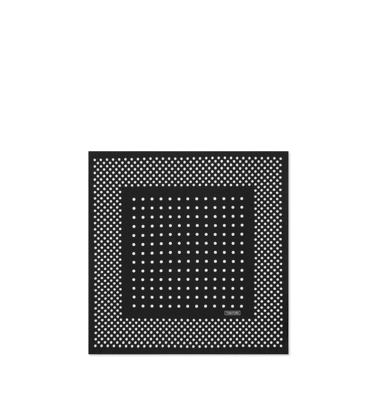 POLKA DOT FRAME POCKET SQUARE image number 0
